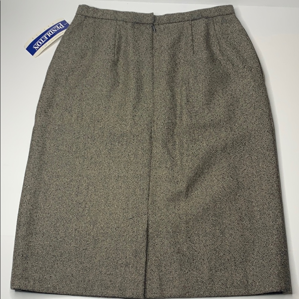 Pendleton wool blend pencil skirt with pockets - Picture 4 of 11